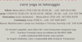SIY scuola insegnare yoga di Angela Swidinsky